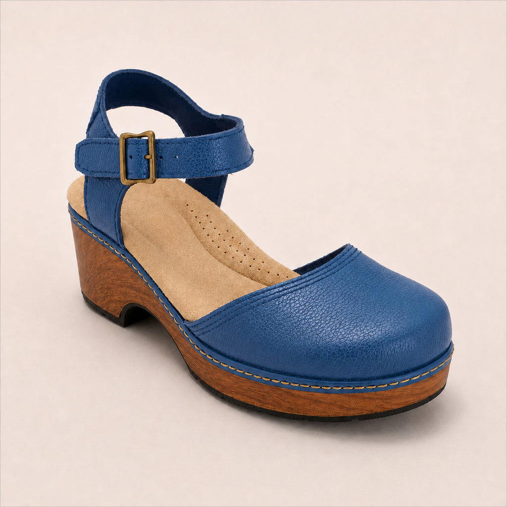 Women's Elegant Genuine Leather Platform Sandals